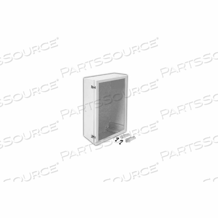 ARIA 40" X 32" NON-METALLIC ENCLOSURE/BONDED WINDOW/PADLOCKABLE LATCH ENCLOSURES 