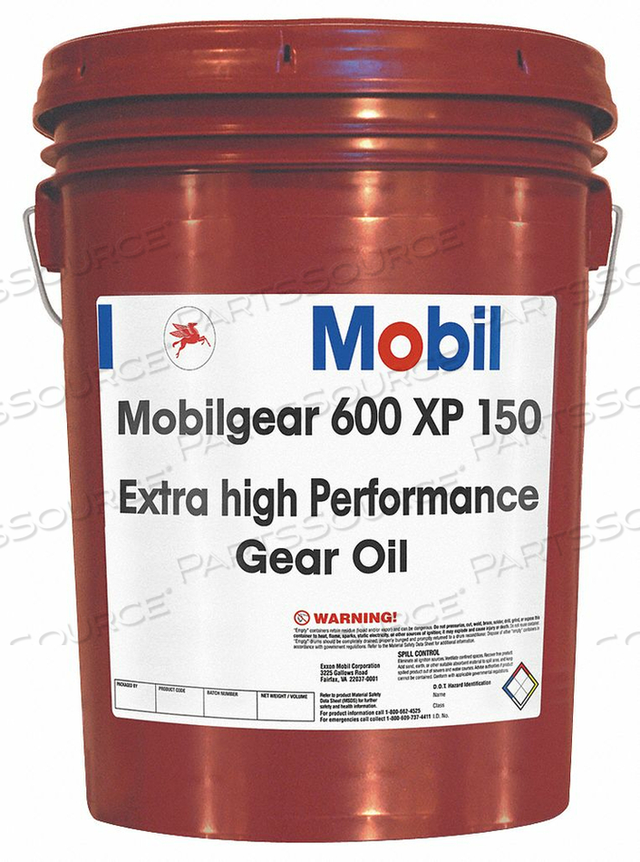 MOBILGEAR 600 XP 150 GEAR OIL 5 GAL by Mobil MOBILGEAR 600 XP 150 GEAR OIL 5 GAL by Mobil