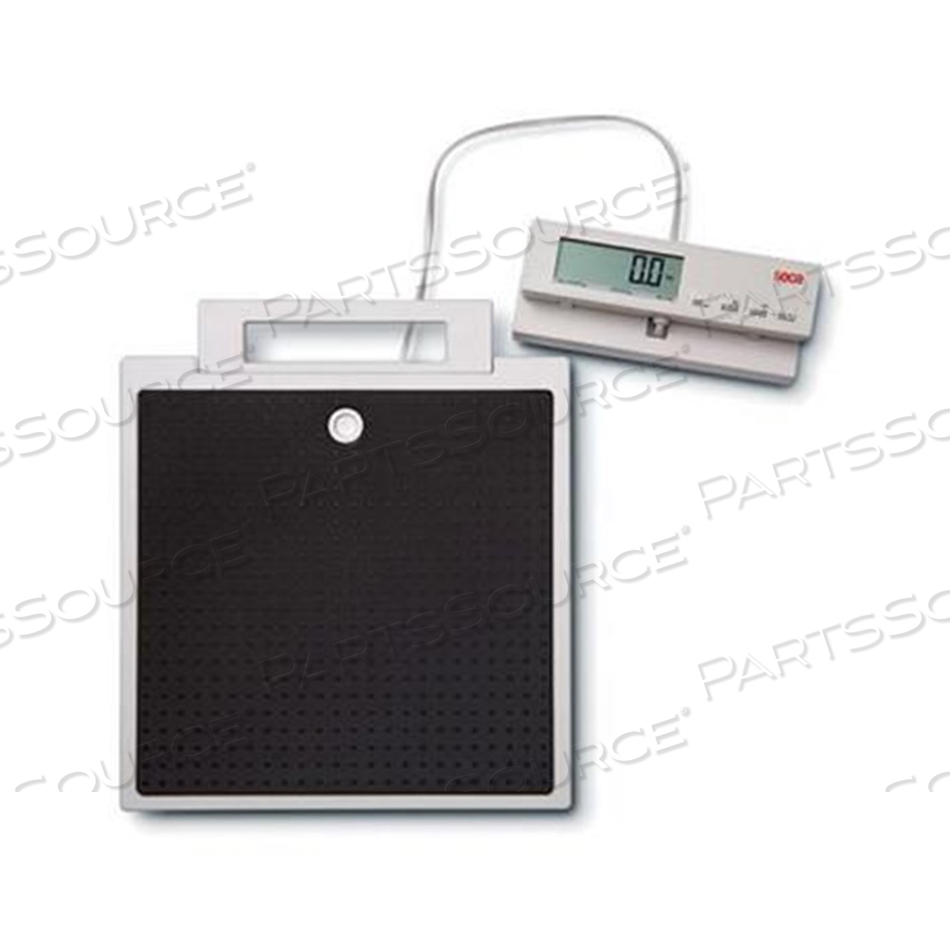 FLAT SCALE WITH CABLE REMOTE DISPLAY by Seca Corp.