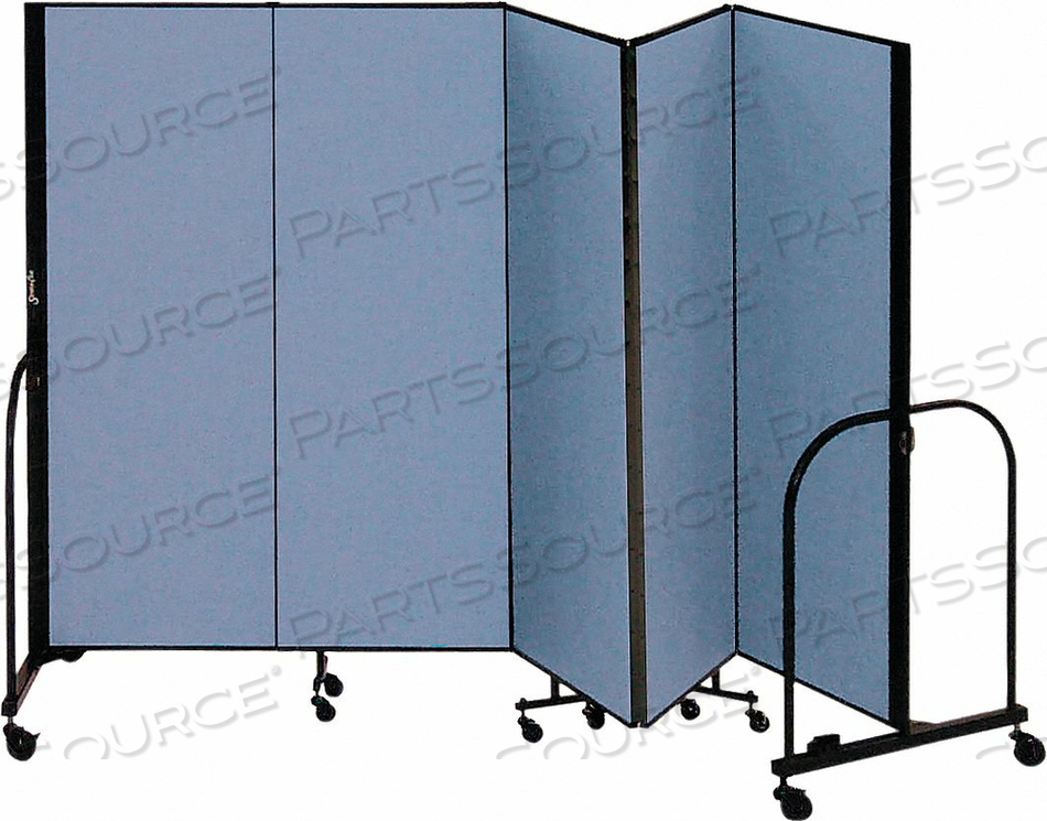 F1886 PARTITION 9 FT 5 IN W X 7 FT 4 IN H BLUE by Screenflex F1886 PARTITION 9 FT 5 IN W X 7 FT 4 IN H BLUE by Screenflex