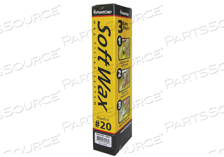 SOFT WAX FILLER SYSTEM 1 OZ BLACK PK10 by Fast Cap