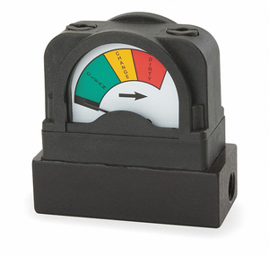 PRESSURE INDICATOR 0 TO 3.5 PSI by Mid-West Instrument