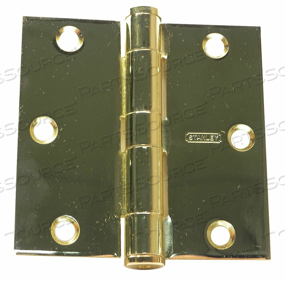 TEMPLATE HINGE CONCEALED BRIGHT BRASS by Stanley TEMPLATE HINGE CONCEALED BRIGHT BRASS by Stanley