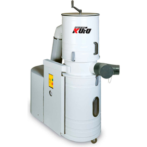 KUFO SECO 2HP 1 PHASE TOTAL ENCLOSED CANISTER DUST COLLECTOR by Air Foxx