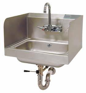 HAND SINK WALL 17-1/4 IN L 15-1/4 IN W by Advance Tabco