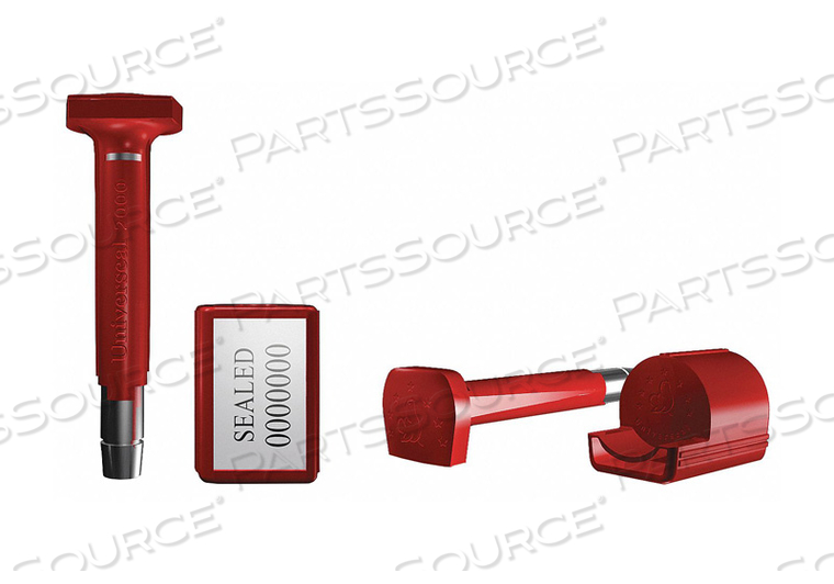 BOLT SEAL STEEL RED 3-1/4IN. L PK50 by Universeal BOLT SEAL STEEL RED 3-1/4IN. L PK50 by Universeal