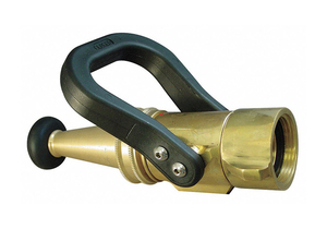 FIRE HOSE NOZZLE 1-1/2 IN. BRASS by Moon American