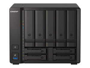 TS-H973AX-32G, NAS SERVER, 9 BAYS, SATA 6GB/S, RAID 0, 1, 5, 6, 10, 50, JBOD, 60, RAID TP, RAM 32 GB, 2.5 GIGABIT ETHERNET / 10 GIGABIT ETHE by QNAP Security TS-H973AX-32G, NAS SERVER, 9 BAYS, SATA 6GB/S, RAID 0, 1, 5, 6, 10, 50, JBOD, 60, RAID TP, RAM 32 GB, 2.5 GIGABIT ETHERNET / 10 GIGABIT ETHE by QNAP Security