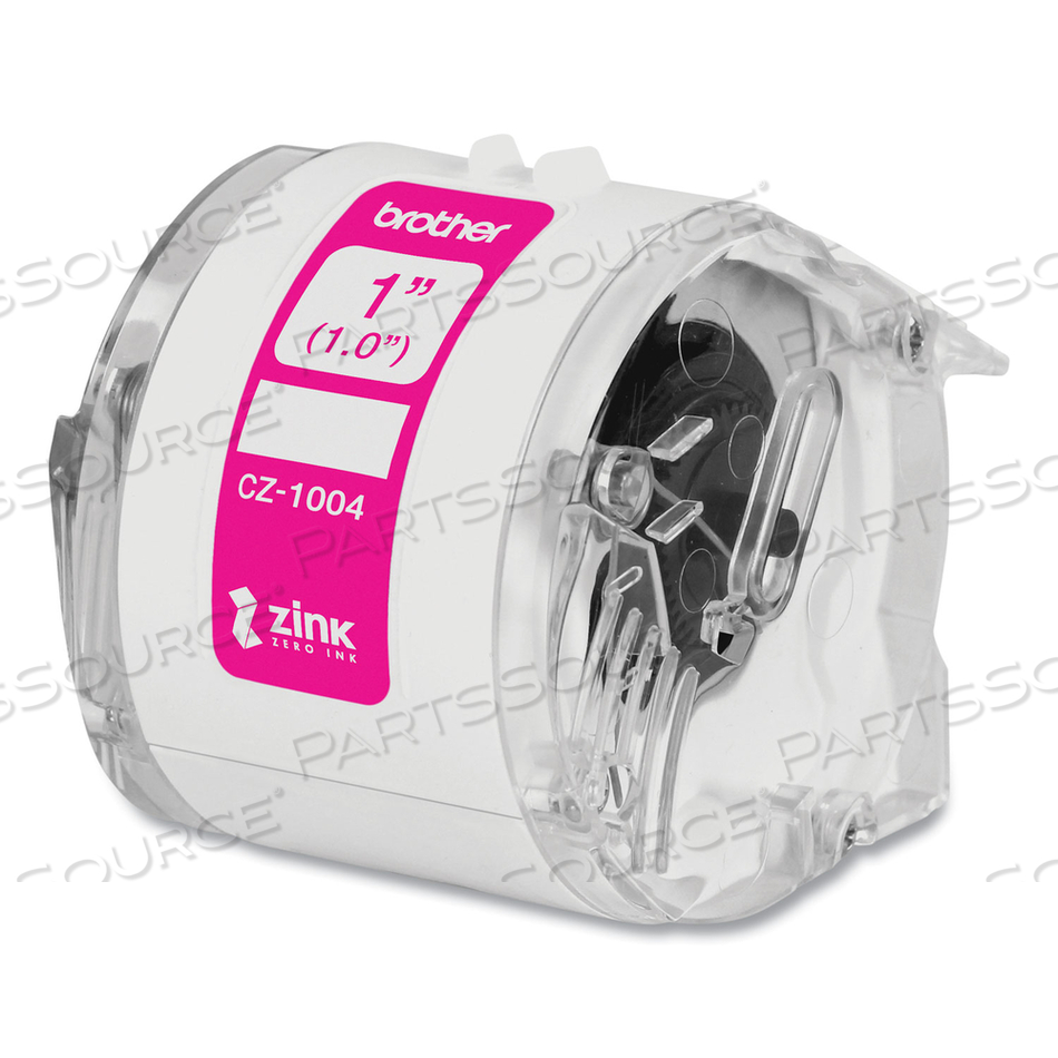 CZ ROLL CASSETTE, 1" X 16.4 FT, WHITE by Brother CZ ROLL CASSETTE, 1" X 16.4 FT, WHITE by Brother