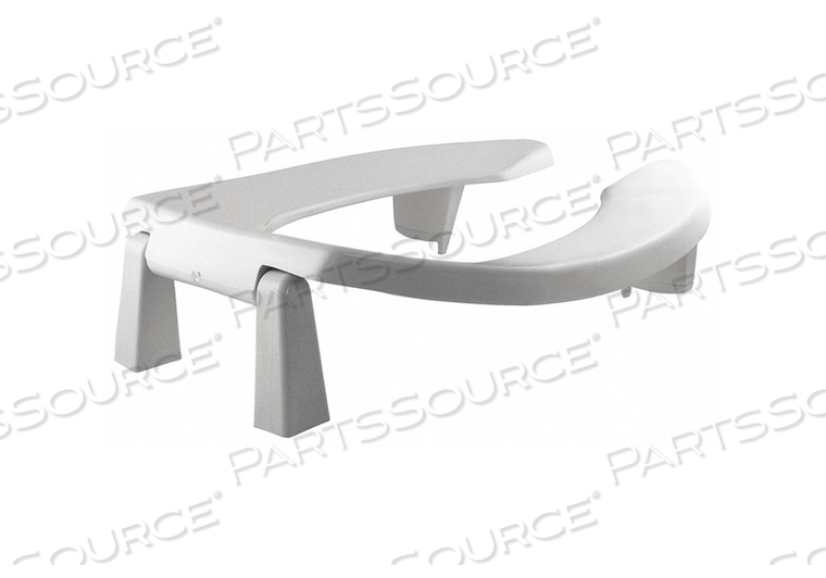 TOILET SEAT ELONGATED BOWL OPEN FRONT by Bemis TOILET SEAT ELONGATED BOWL OPEN FRONT by Bemis