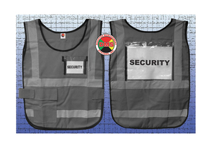 H6445 SAFETY VEST GRAY LEGEND INSERT UNIVERSAL by Disaster Management Systems (DMS)