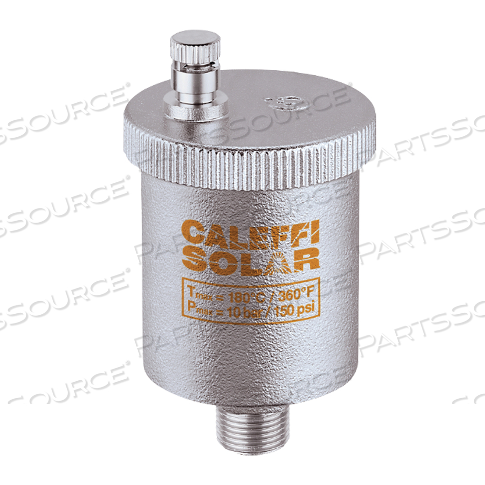 AUTOMATIC AIR VENT 1/2" NPT MALE FOR SOLAR SYSTEMS by Caleffi AUTOMATIC AIR VENT 1/2" NPT MALE FOR SOLAR SYSTEMS by Caleffi