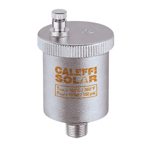 SOLAR AUTOAIR VENT VLV 1/2"NPT by Caleffi