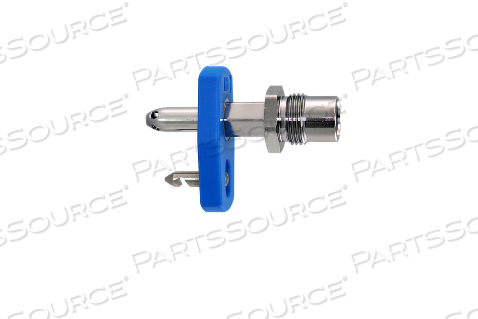 QUICK CONNECT ADAPTER, MALE X DISS MALE, BLUE, NITROUS OXIDE by Bay Corporation