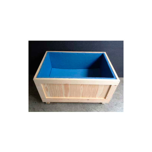 WOOD CRATE WITH 1" POLYETHYLENE FOAM LINING FOUR-WAY ENTRY, 96" L X 48" W X 55-1/2" H by Arrow Crating Packaging WOOD CRATE WITH 1" POLYETHYLENE FOAM LINING FOUR-WAY ENTRY, 96" L X 48" W X 55-1/2" H by Arrow Crating Packaging