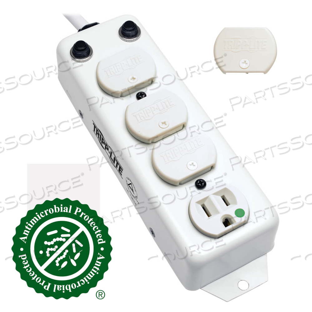 PATIENT-CARE MEDICAL-GRADE POWER STRIP by Tripp Lite