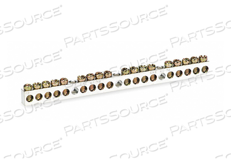 GROUND BAR KIT 225A 9 TERMINALS by Square D