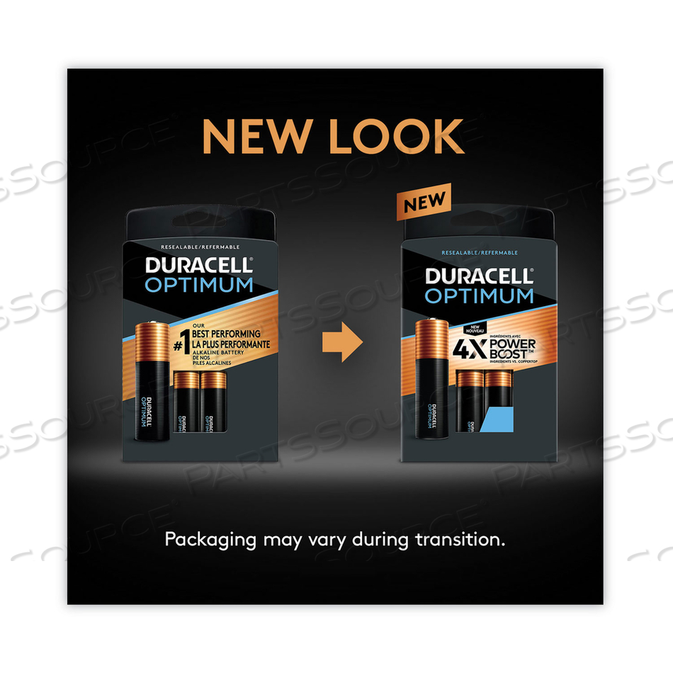 OPTIMUM ALKALINE AA BATTERIES, 8/PACK OPTIMUM ALKALINE AA BATTERIES, 8/PACK