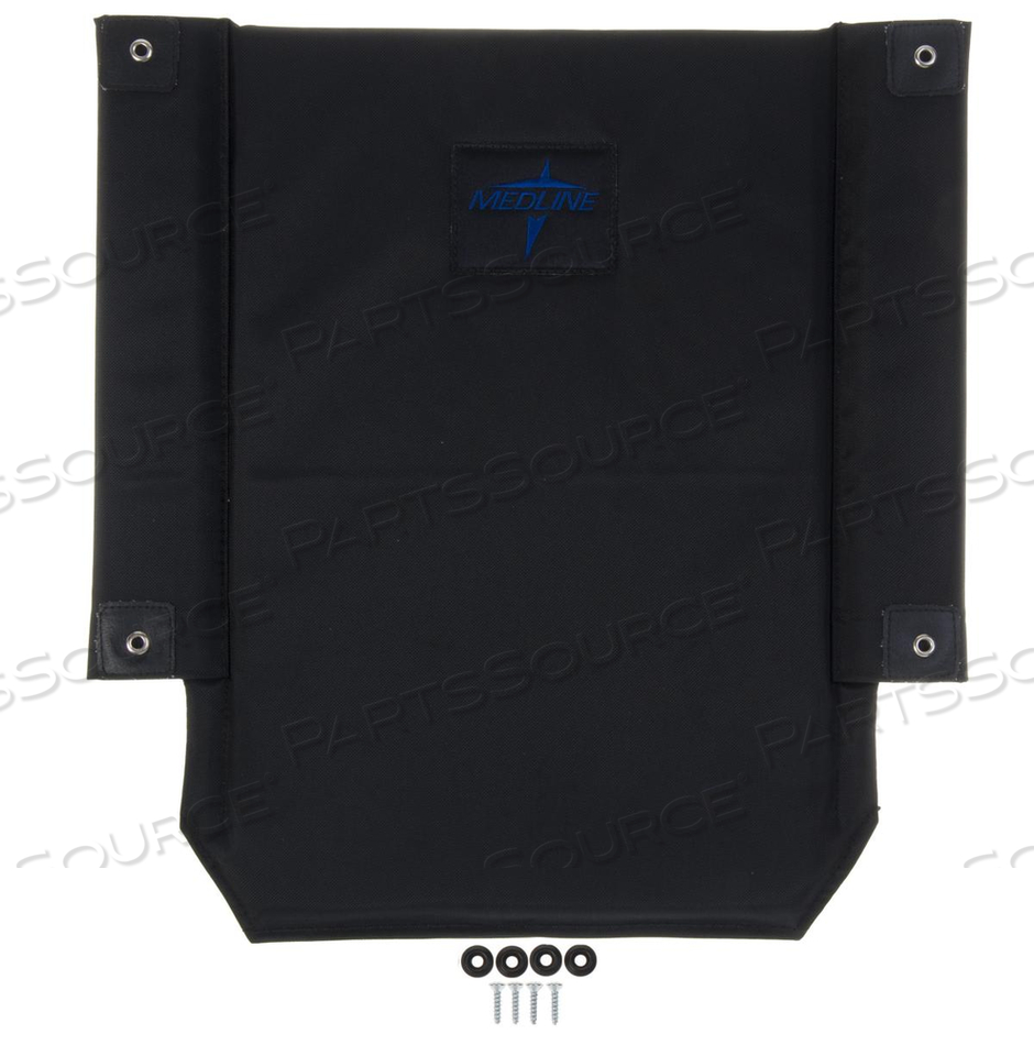 18" X 18" NYLON BACK UPHOLSTERY FOR K4 WHEELCHAIR by Medline Industries, Inc.