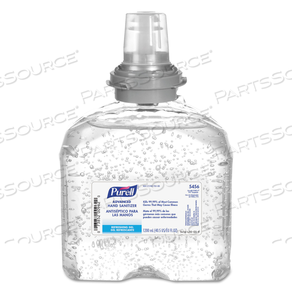 ADVANCED TFX REFILL INSTANT GEL HAND SANITIZER, 1,200 ML by Purell