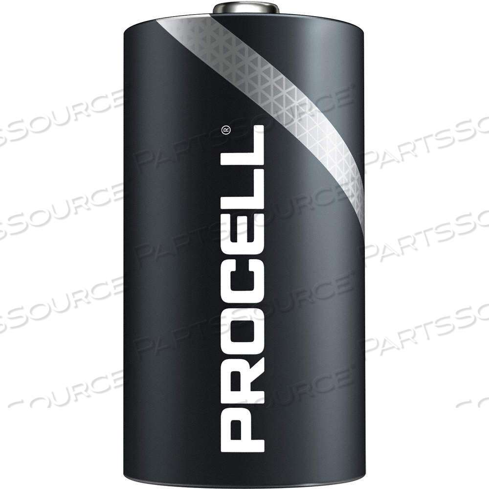 BATTERY, PROCELL, D, ALKALINE, 1.5V, 17000 MAH by Duracell