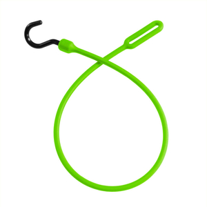 THE BETTER BUNGEE 30" LOOP BUNGEE CORD WITH NYLON END - SAFETY GREEN by Our Remedy LLC