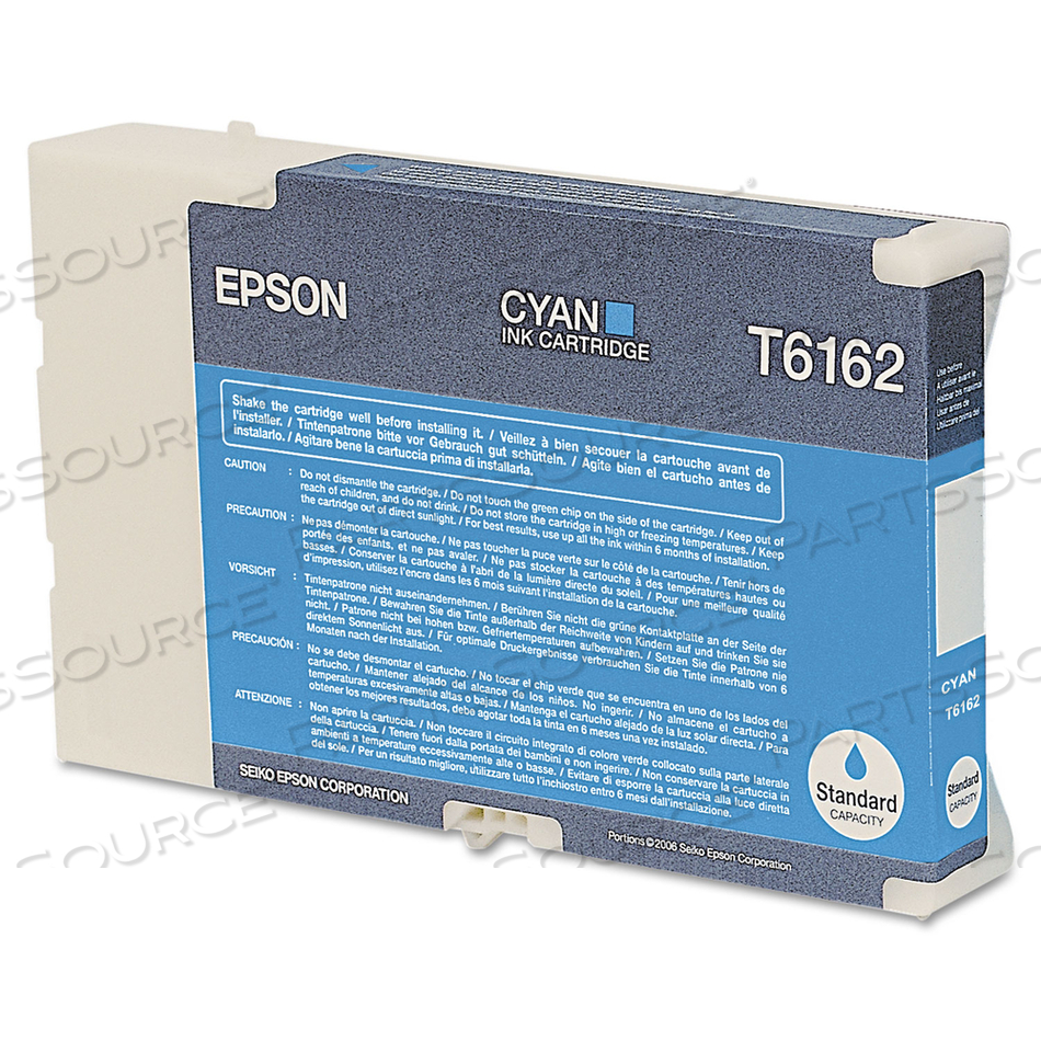 EPSON T6162 - CYAN - ORIGINAL - INK CARTRIDGE - FOR B 300, 500DN 