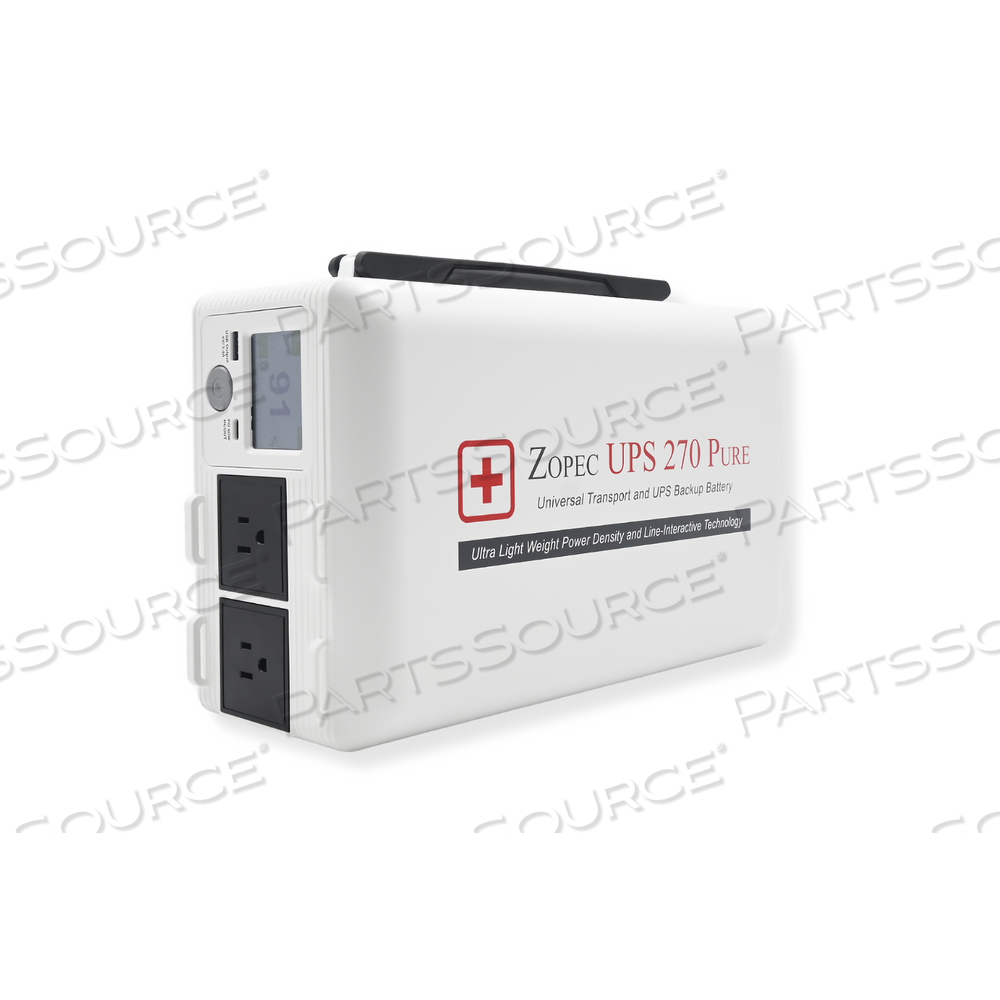 UPS 270 PURE BATTERY SYSTEM 120V by Zopec Medical, LLC