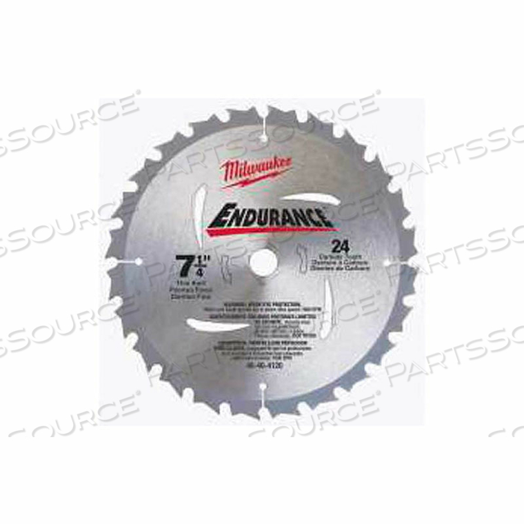 48-41-0720 MILWAUKEE 24T FRAMING CIRCULAR SAW BLADES BULK 10, 7 1/4 IN DIA by Milwaukee Electric Tools