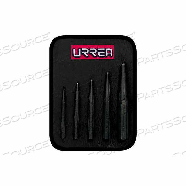 CENTER PUNCH SET, 5 PIECE SET by Urrea Professional Tools