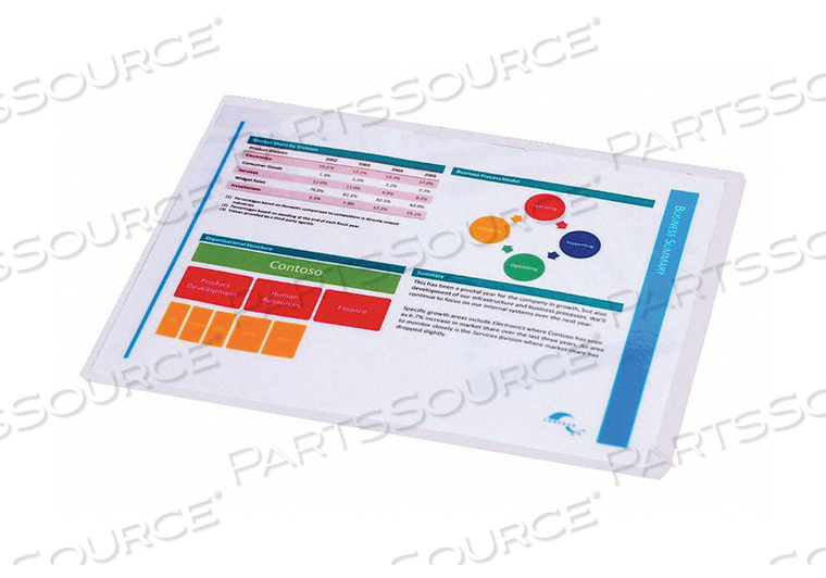 HEAT LAMINATING POUCHES 9X11-1/2IN PK100 by Sircle HEAT LAMINATING POUCHES 9X11-1/2IN PK100 by Sircle