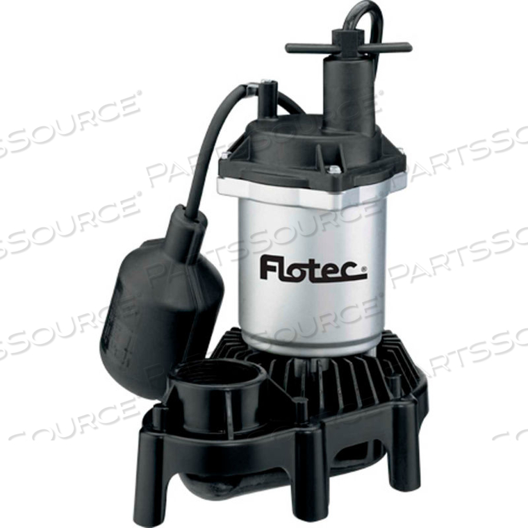 FLOTEC SUBMERSIBLE THERMOPLASTIC SUMP PUMP 1/4 HP by Pentair FLOTEC SUBMERSIBLE THERMOPLASTIC SUMP PUMP 1/4 HP by Pentair
