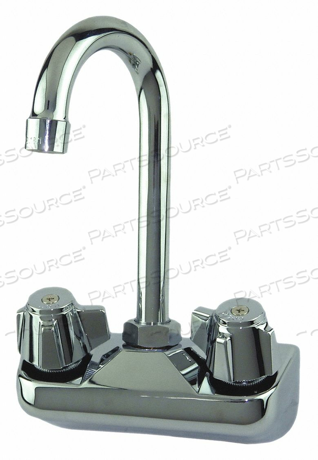 GOOSENECK CHROME BRASS 2.0GPM by Dominion Commercial Faucets GOOSENECK CHROME BRASS 2.0GPM by Dominion Commercial Faucets