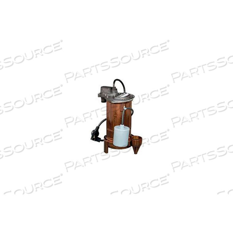 1/2 HP, 115V, 37FT SHUTOFF, 62 GPM, 25FT CORD EFFLUENT PUMP by Liberty Pumps 1/2 HP, 115V, 37FT SHUTOFF, 62 GPM, 25FT CORD EFFLUENT PUMP by Liberty Pumps