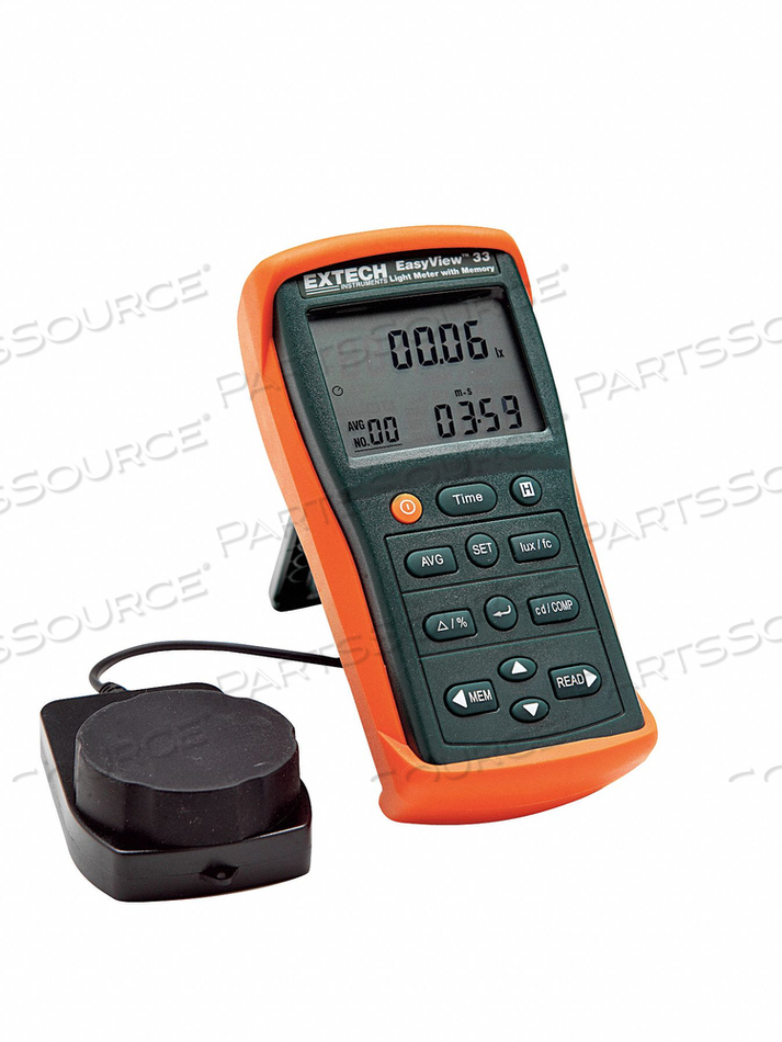 EASYVIEW LIGHT METER WITH MEMORY by Extech Instruments