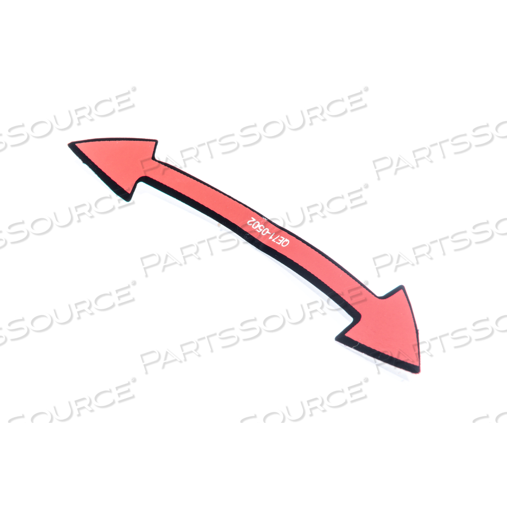 LEFT/RIGHT HANDLE LABEL by Stryker Medical