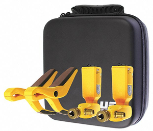 REFRIGERANT CHARGING KIT BK/YELLOW HVACR by Uei Test Instruments