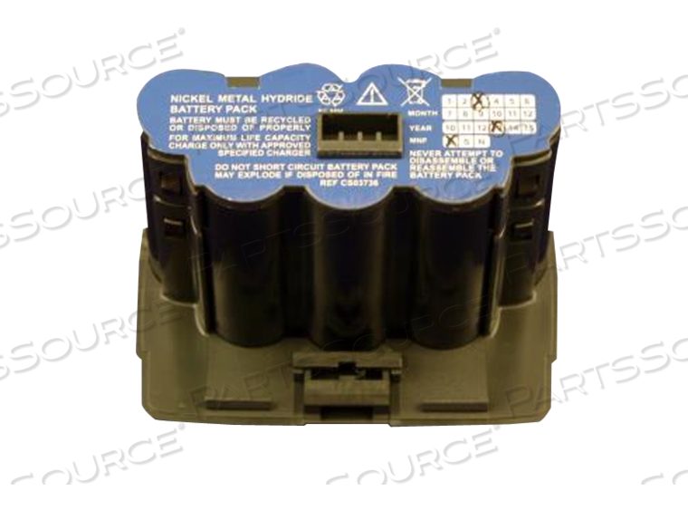 RECHARGEABLE BATTERY PACK, NICKEL METAL HYDRIDE, 7.2V, 2.7 AH 