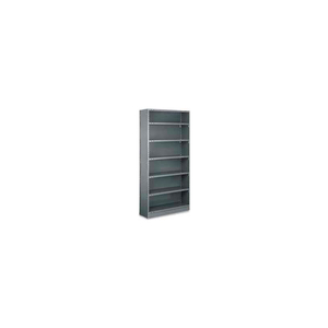 T-BOLT CLOSED STARTER, CST87-1836-7, 36"W X 18"D X 87"H, 7 SHELVES, 20 GA., DARK GRAY by Tri-Boro Shelving