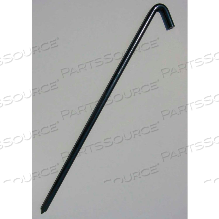 24" HOOK STAKE, BLACK by Cutshaw Industries 24" HOOK STAKE, BLACK by Cutshaw Industries
