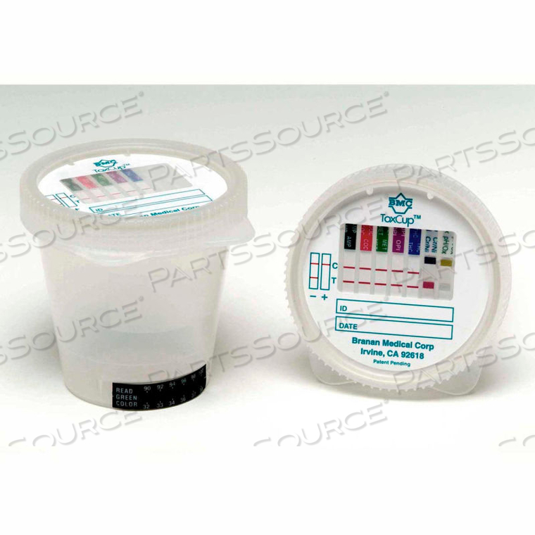 TOXCUP DRUG SCREEN CUP WITH ADULTERATION TESTING, 25 TESTS/BOX 