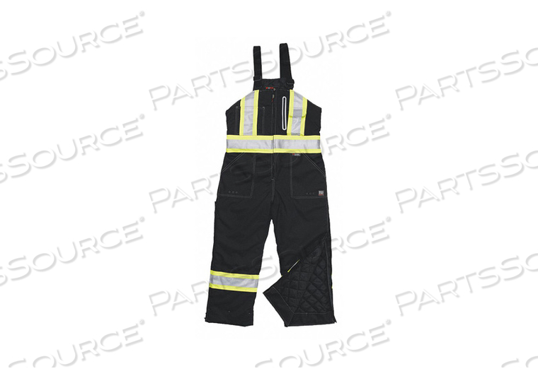 BIB OVERALLS BLACK 30 INSEAM by Tough Duck