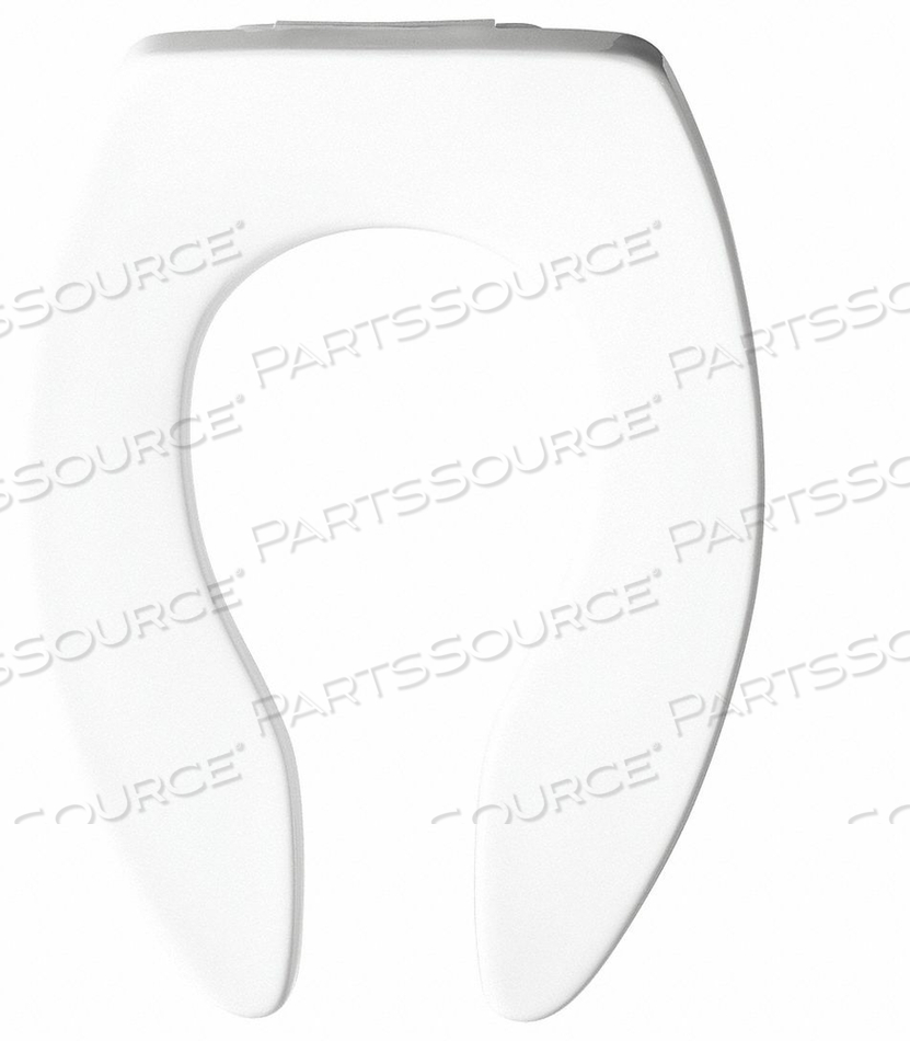 TOILET SEAT ELONGATED BOWL OPEN FRONT by Bemis