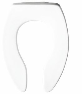 TOILET SEAT ELONGATED BOWL OPEN FRONT by Bemis TOILET SEAT ELONGATED BOWL OPEN FRONT by Bemis