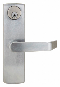 EXIT DEVICE TRIM LEVER SATIN CHROME by TownSteel