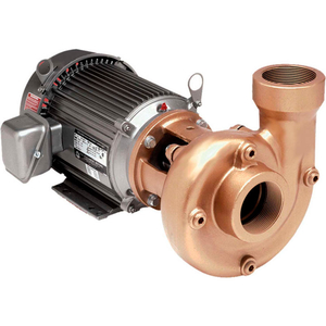 AMT 2X1.5" CAST IRON HEAVY DUTY STRAIGHT CENTRIFUGAL PUMP, BUNA-N SEAL, 3HP 182JM, 3 PHASE by Springer Pumps LLC