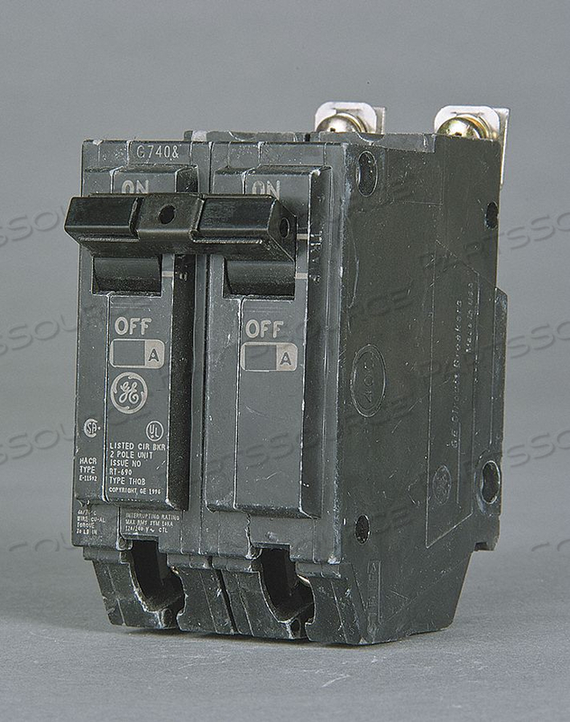 CIRCUIT BREAKER 60A BOLT ON 120/240V 2P by General Electric Company
