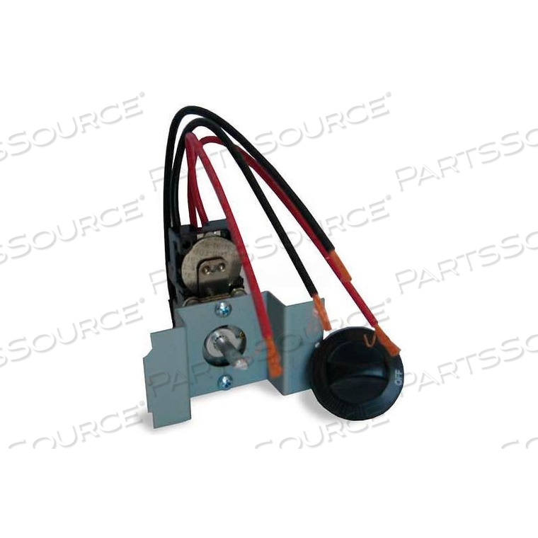 HEATER MOUNT DOUBLE POLE THERMOSTAT KIT FOR UC SERIES BLACK MODELS 