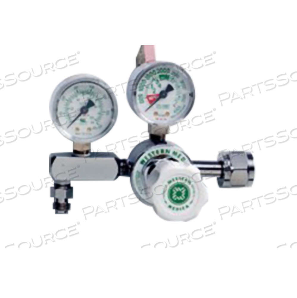 0 TO 100PSI SINGLE STAGE ADJUSTABLE DELIVERY PRESSURE REGULATOR WITH CGA-346 NUT by Western Enterprises