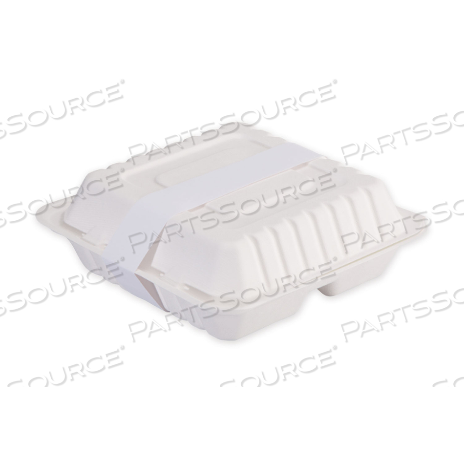 PEEL AND SEAL TAMPER EVIDENT FOOD CONTAINER BANDS, 1.5" X 24", WHITE, PAPER by Hoffmaster PEEL AND SEAL TAMPER EVIDENT FOOD CONTAINER BANDS, 1.5" X 24", WHITE, PAPER by Hoffmaster